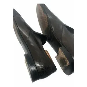 Prada | Shoes | Prada Dark Brown Embroidered Slip On Loafers 